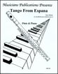 TANGO FROM ESPANA FLUTE/PIANO cover
